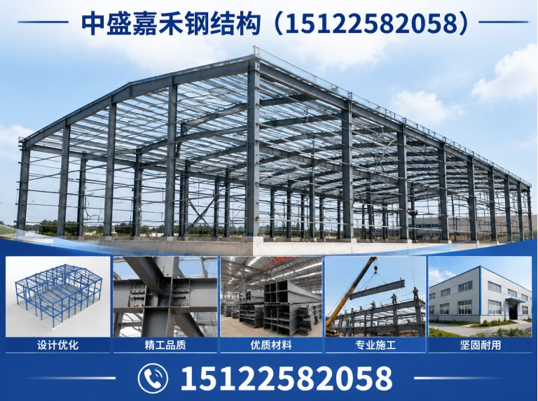 和平区钢结构厂房展示图